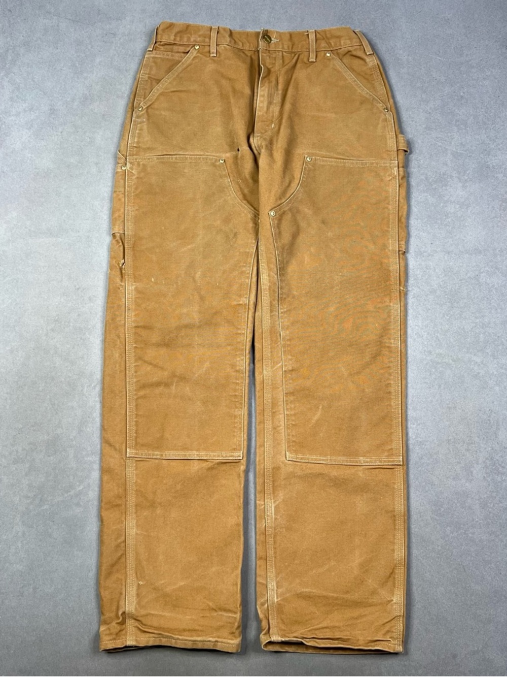 Carhartt Double Front Men's Corduroy Work Pants in Brown